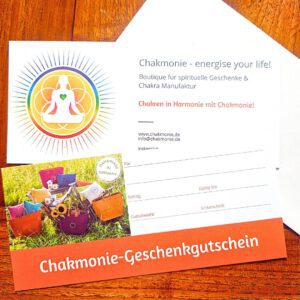Geschenkgutschein Chakra Shop