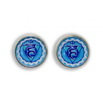 Chakra Ohrringe KehlChakra Chakra Schmuck Vishuddha