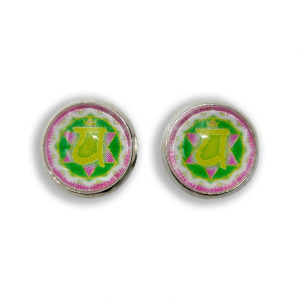 Chakra Ohrringe HerzChakra Chakra Schmuck Anahata