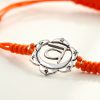 Chakra Armband Sexualchakra 925er Silber