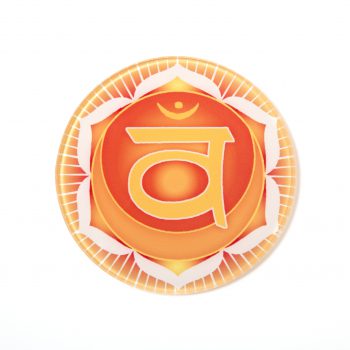 Chakra Untersetzer Sakralchakra Symbol