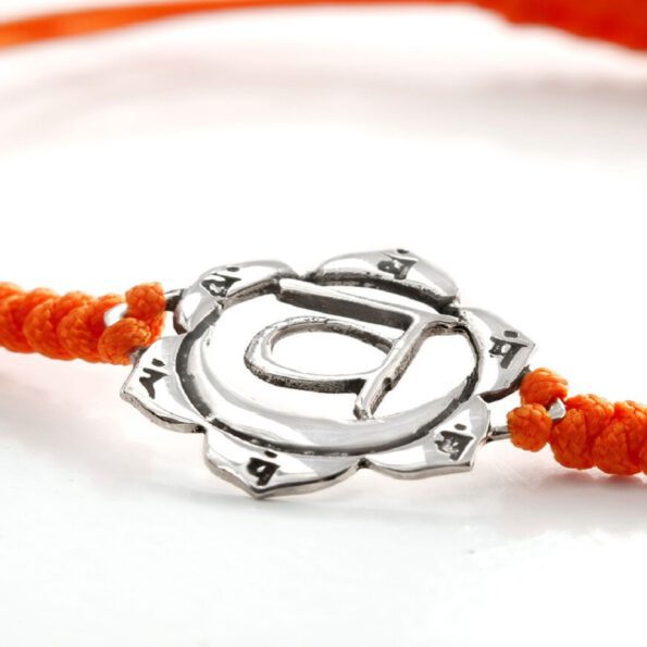 Chakra bracelet Svadhisthana chakra symbol