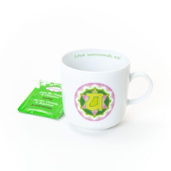 Chakra Tasse HerzChakra