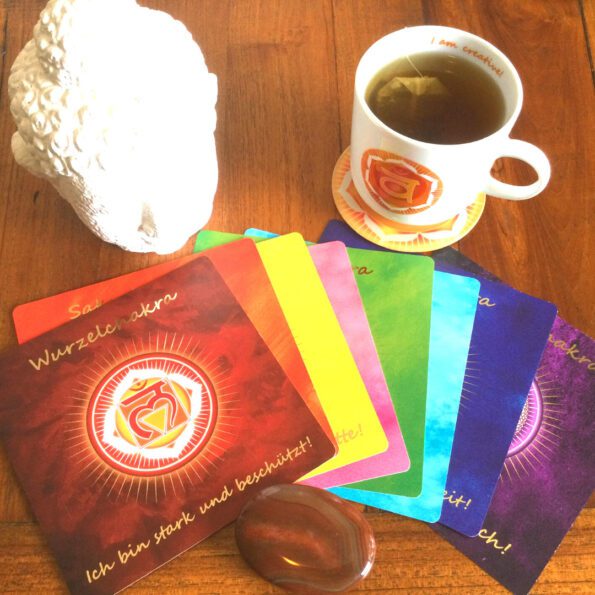 Chakra Kartenset für alle 7 Chakren