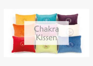 Kissen mit Chakrasymbolen Chakra Symbole aus Strass