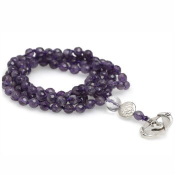 Yogakette Amethyst 6.Chakra StirnChakra