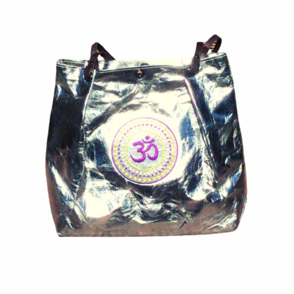 Bag VertexChakra shoulder bag 7th chakra OM mandala