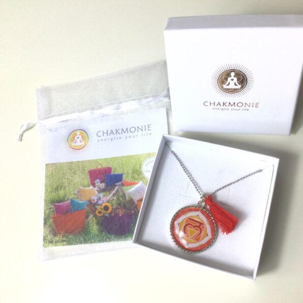 Spiritual jewelry chakra necklace